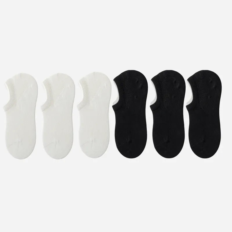 Non-Slip No-Show Socks (6-Pack)