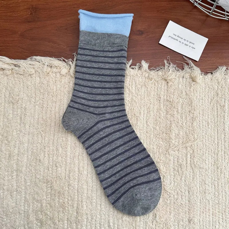 Varsity Stripe Anti-Pilling Crew