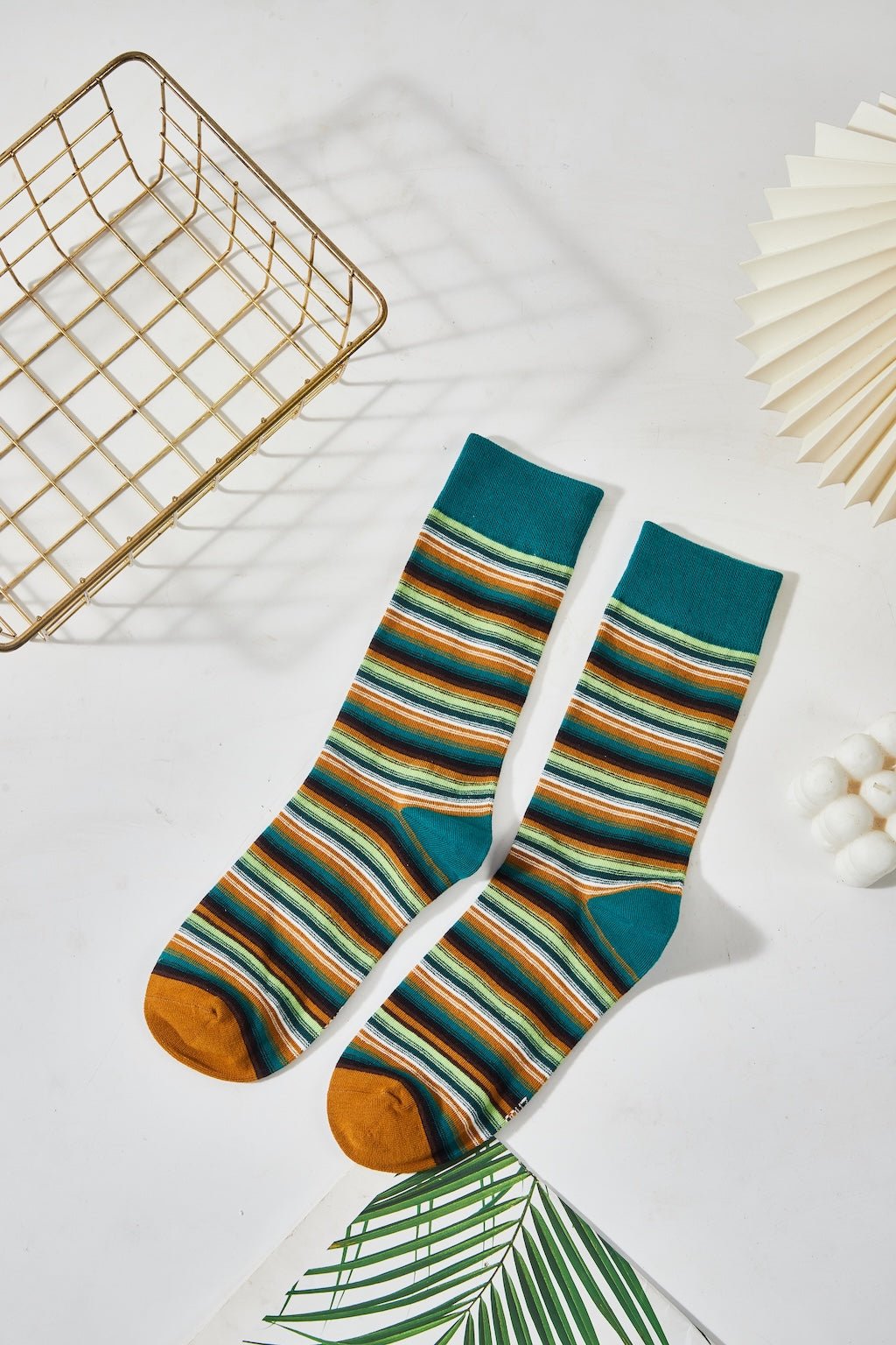 Stripe Spectrum Socks