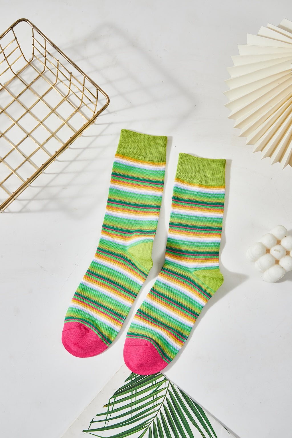 Stripe Spectrum Socks