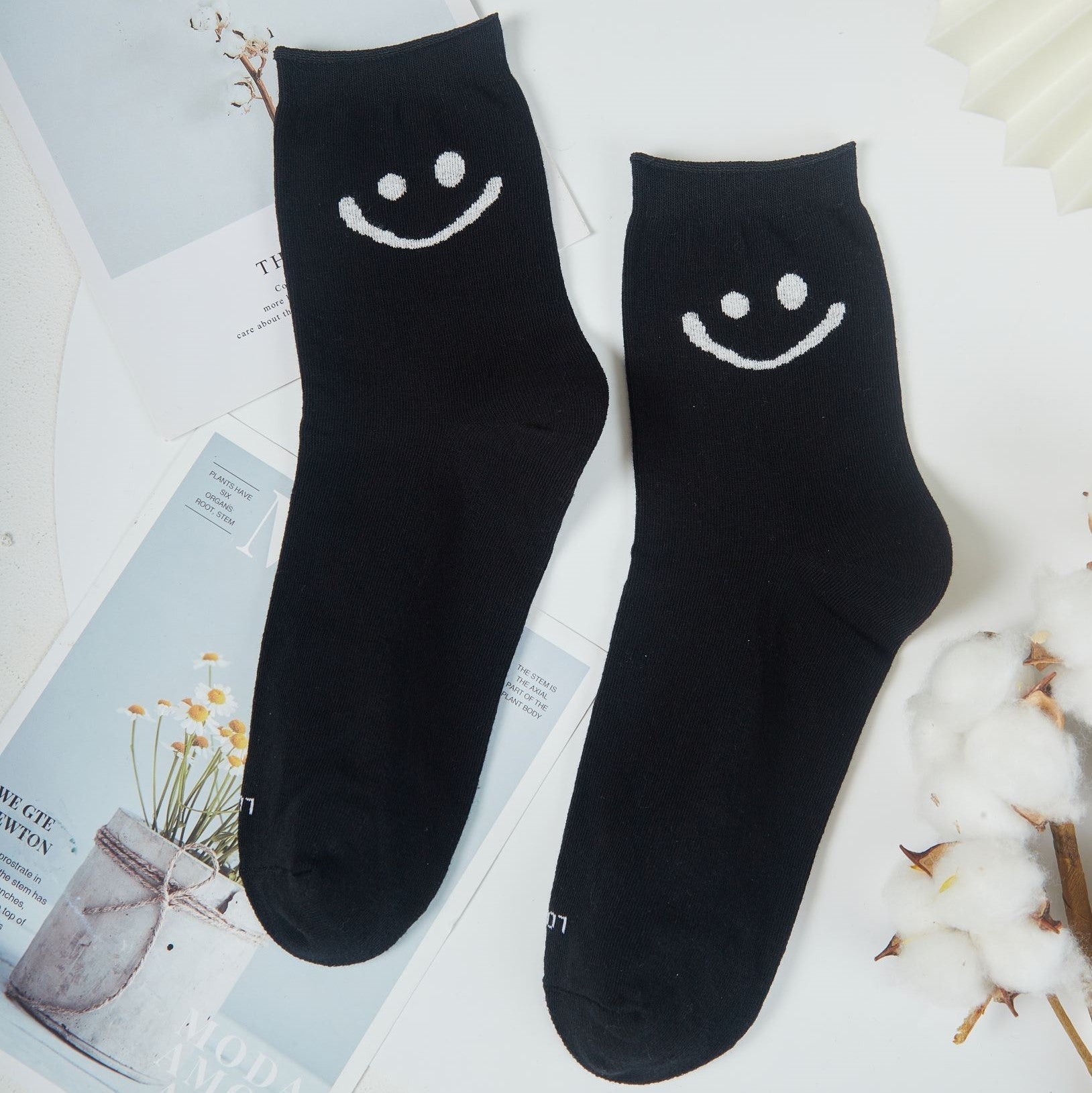 Unisex Smiley Sock Thin Upgraded