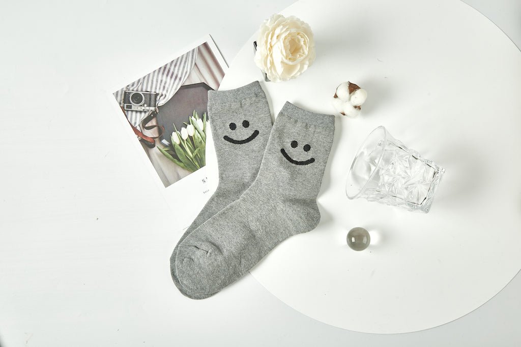 Unisex Smiley Socks