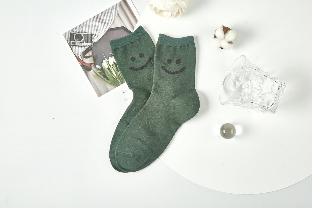 Unisex Smiley Socks