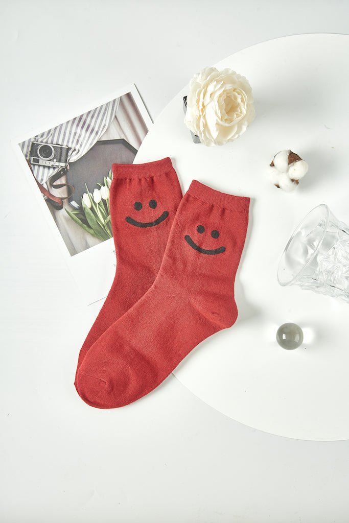 Unisex Smiley Socks