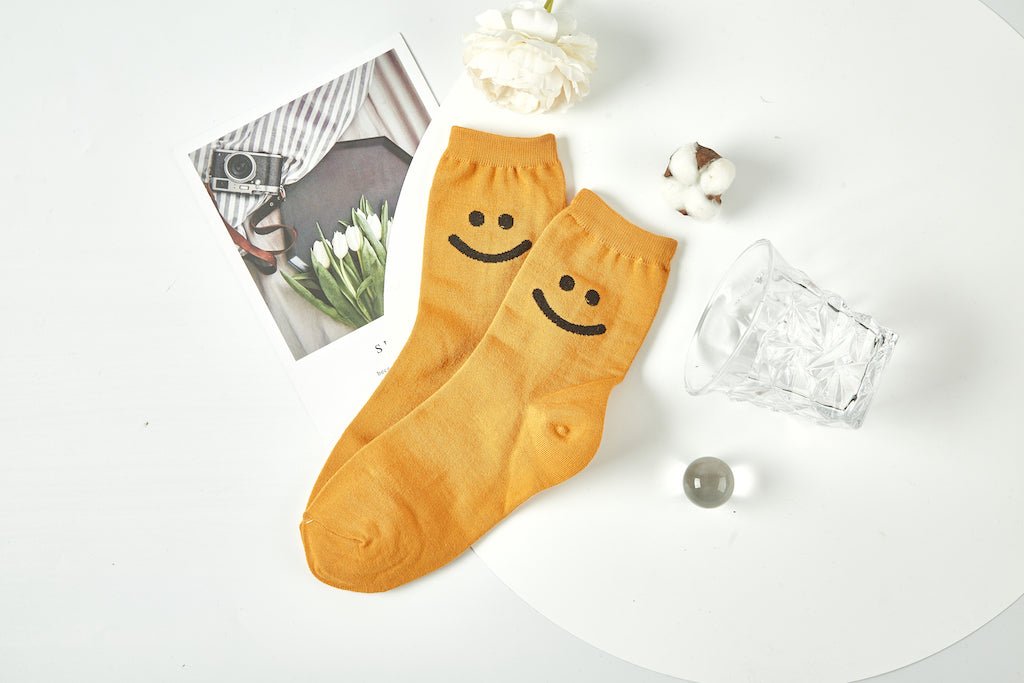 Unisex Smiley Socks