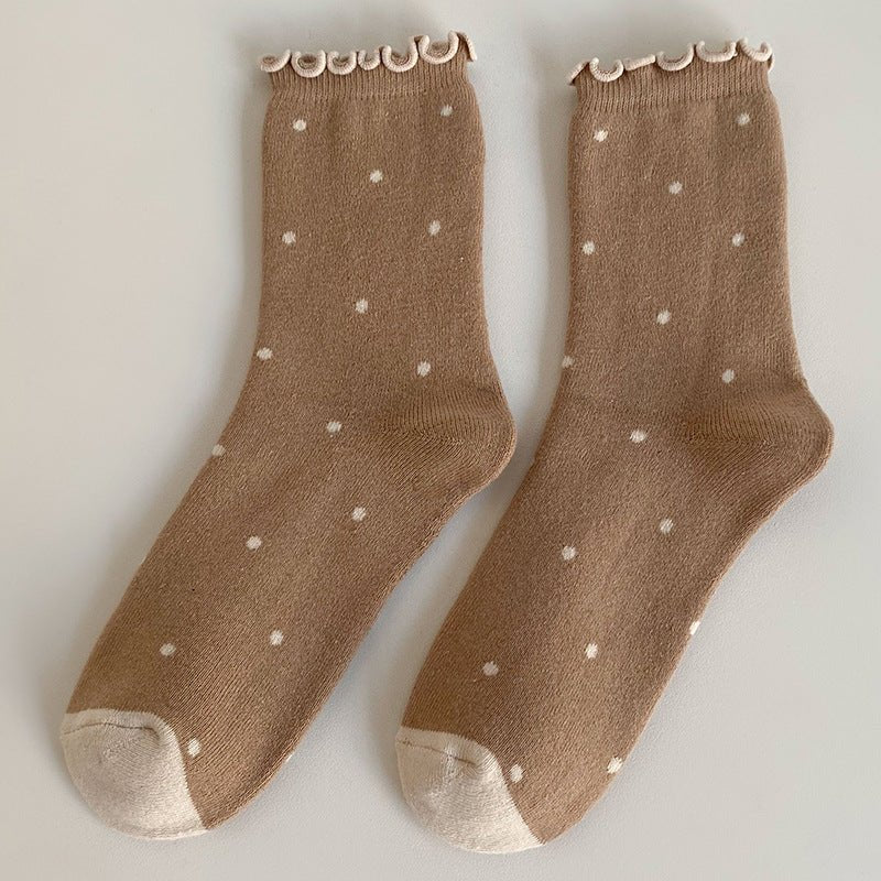 Women's Comfort Dot Warm Sock