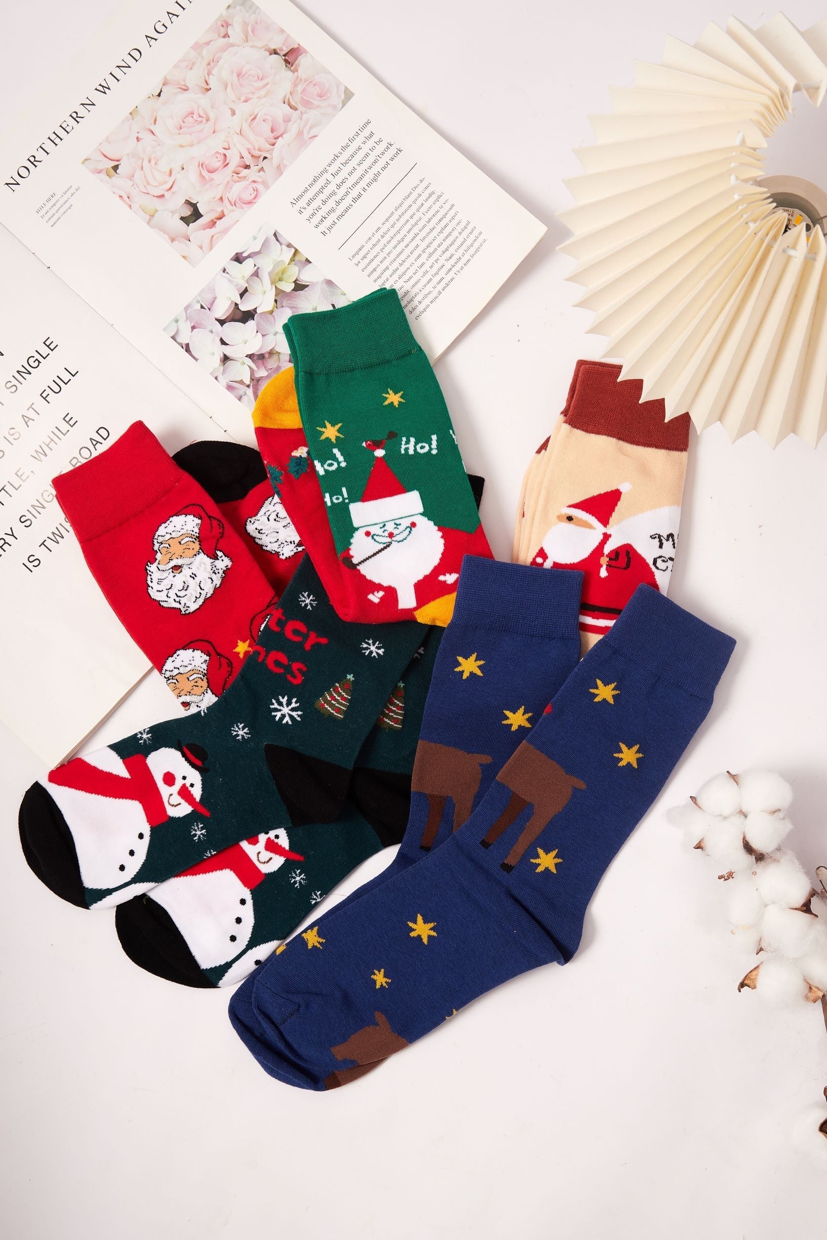 Women's Enchanted Winter Wonderland Festive Socks