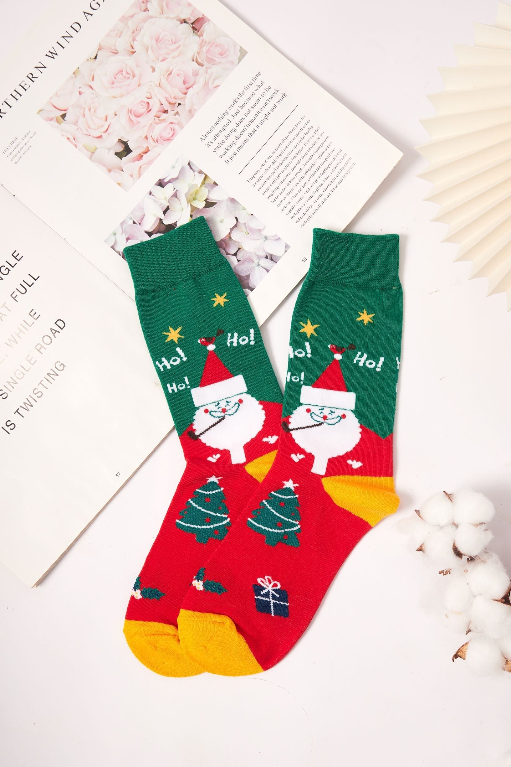 Women's Enchanted Winter Wonderland Festive Socks