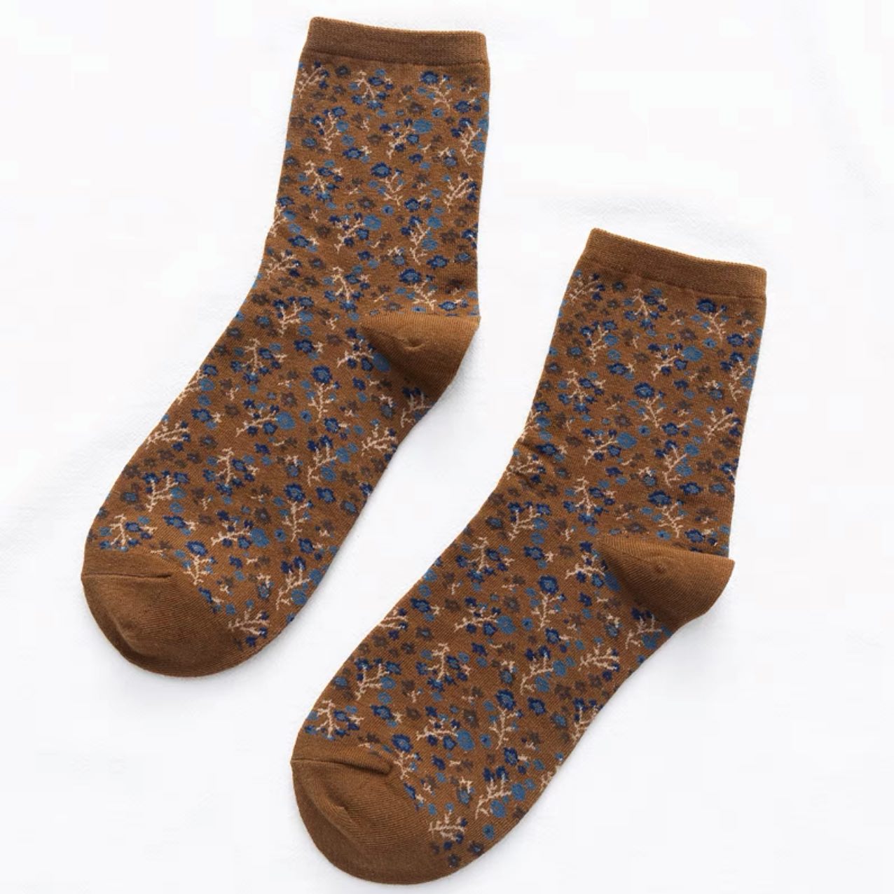 Women's Floral Print Socks