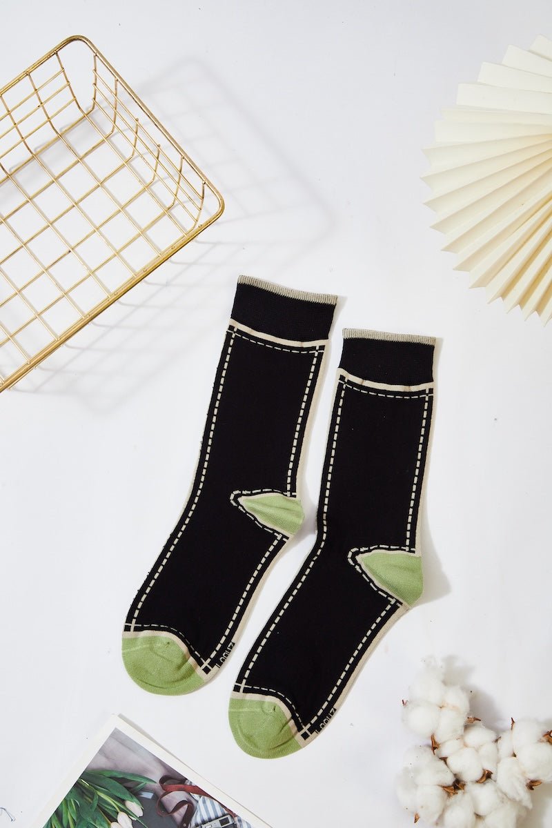 Women's Framed Color Socks