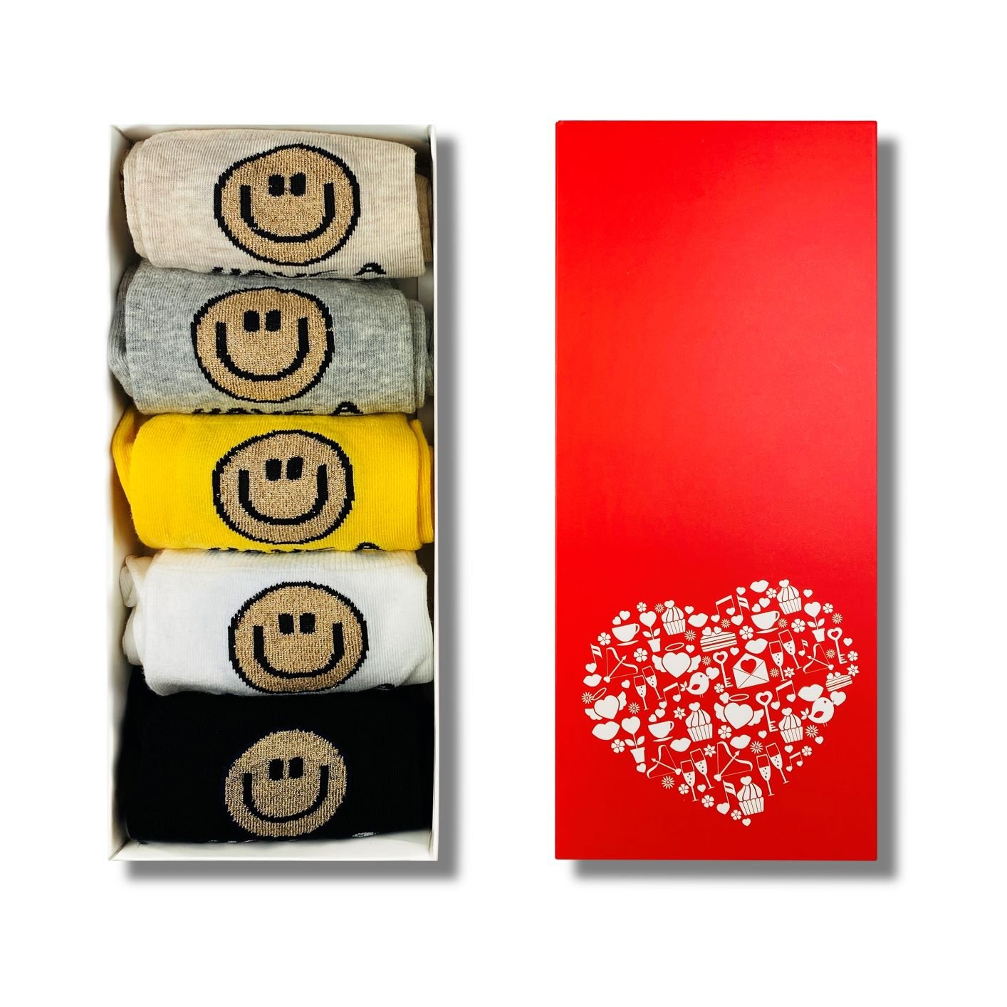 Women's Happy Day Gift Box-Five Pairs