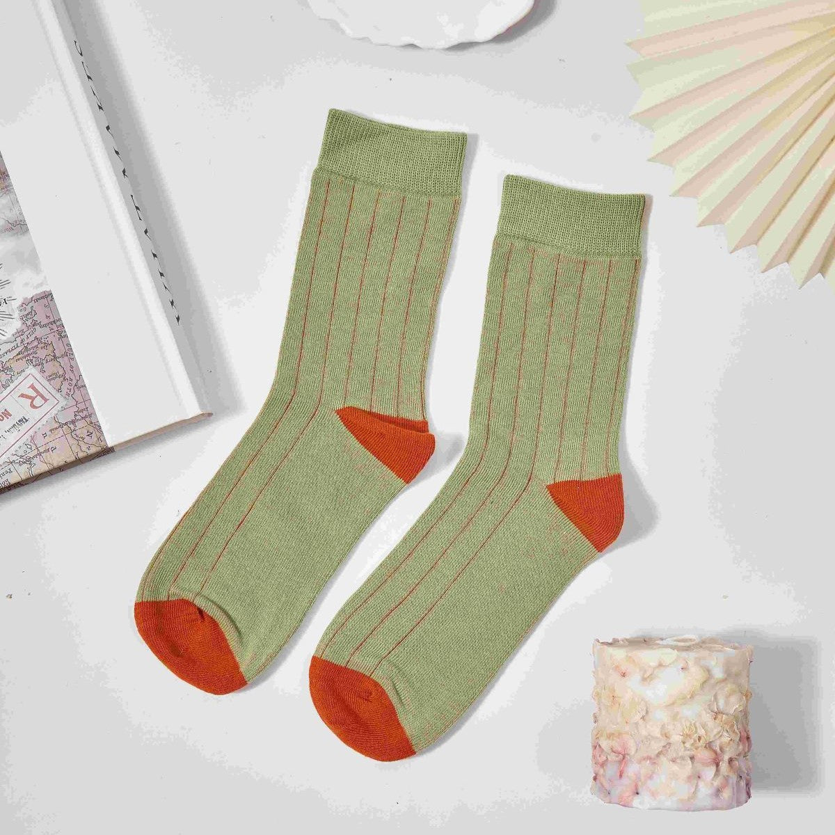 Women's Nature's Harmony Ribbed Socks Collection