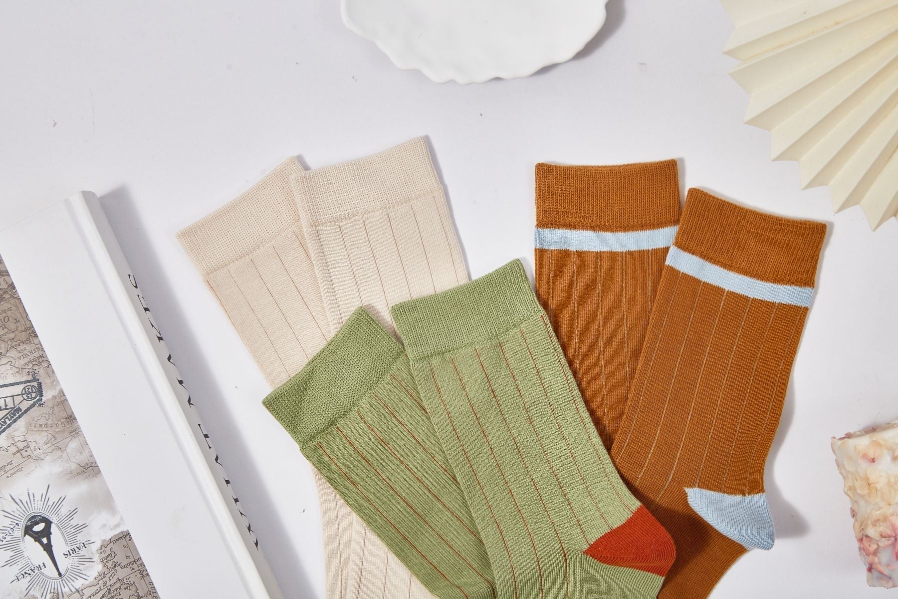 Women's Nature's Harmony Ribbed Socks Collection