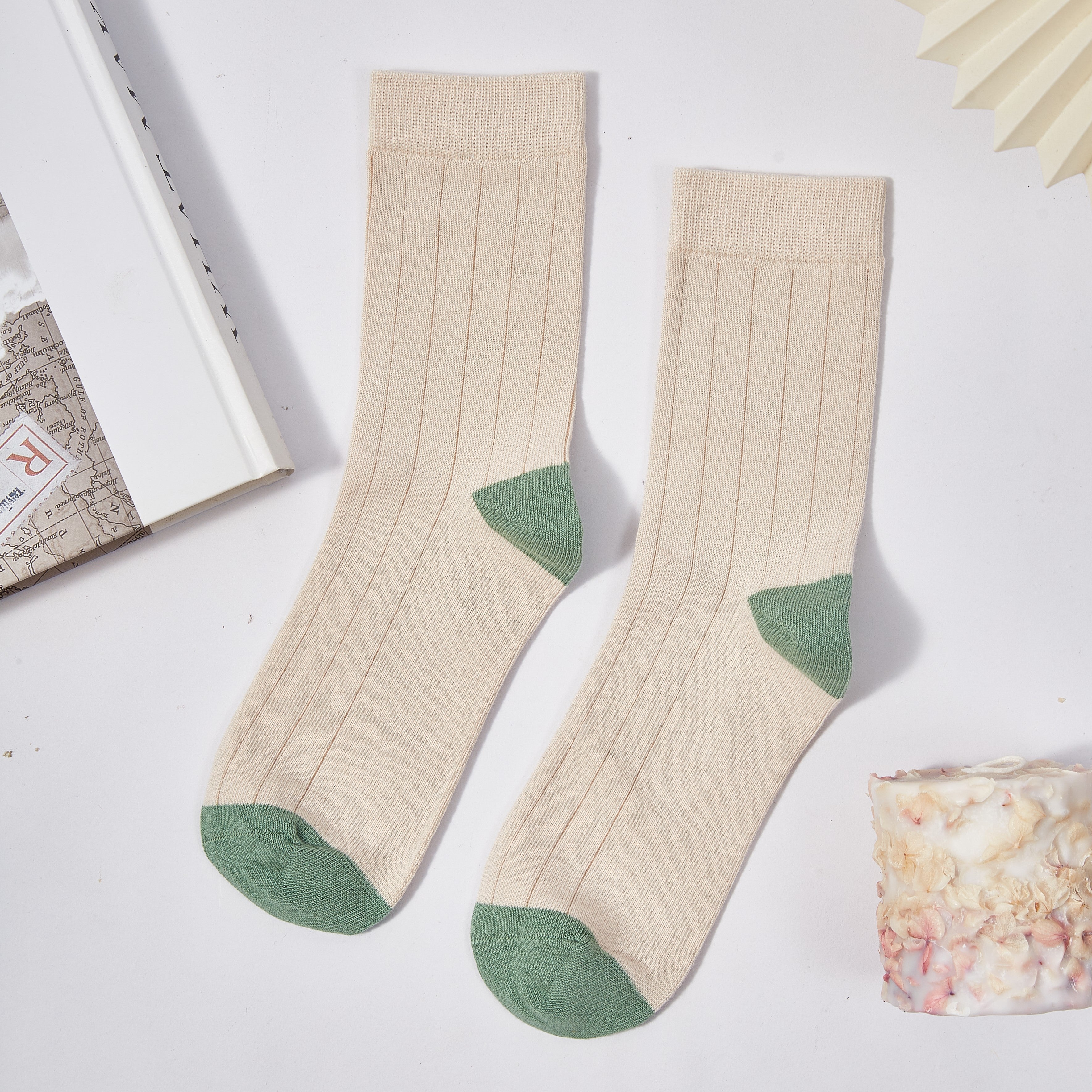 Women's Nature's Harmony Ribbed Socks Collection