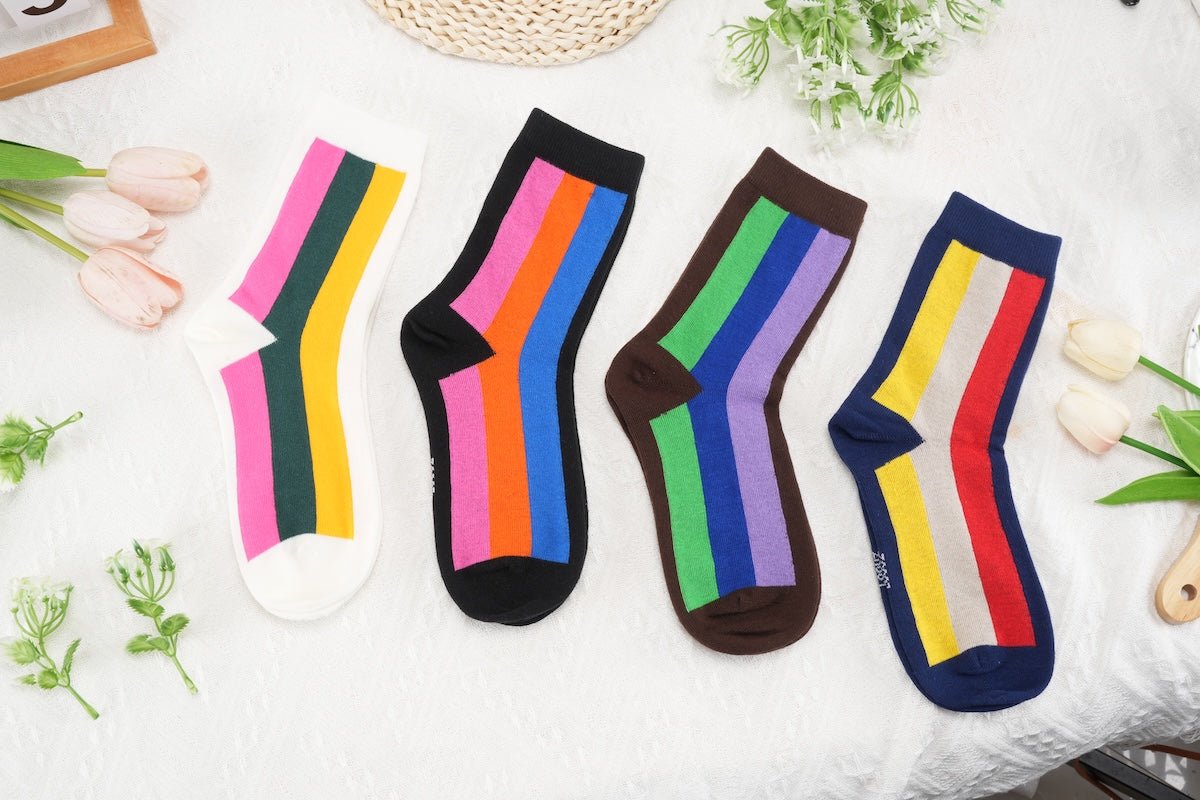 Women's Retro Stripe Socks