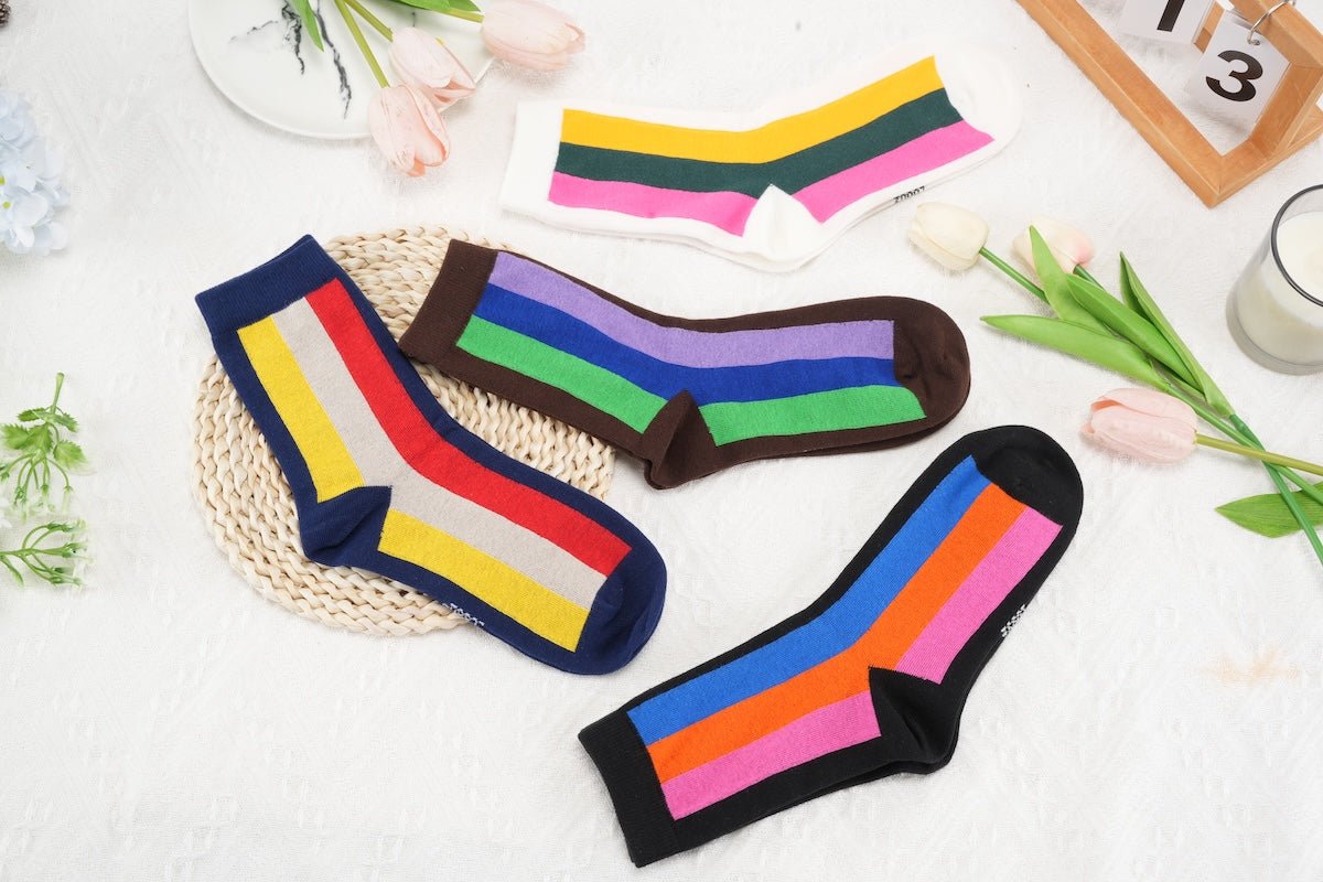 Women's Retro Stripe Socks