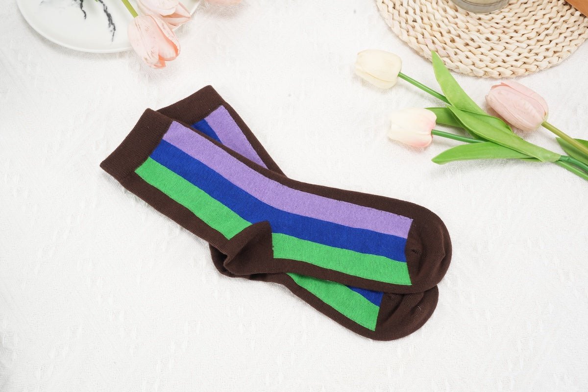 Women's Retro Stripe Socks