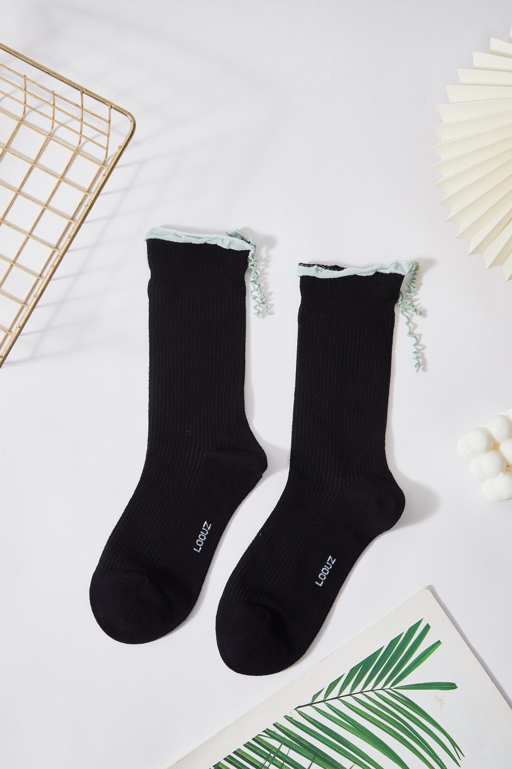 Women's Ruffle Charm Socks