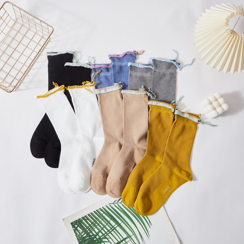 Women's Ruffle Charm Socks