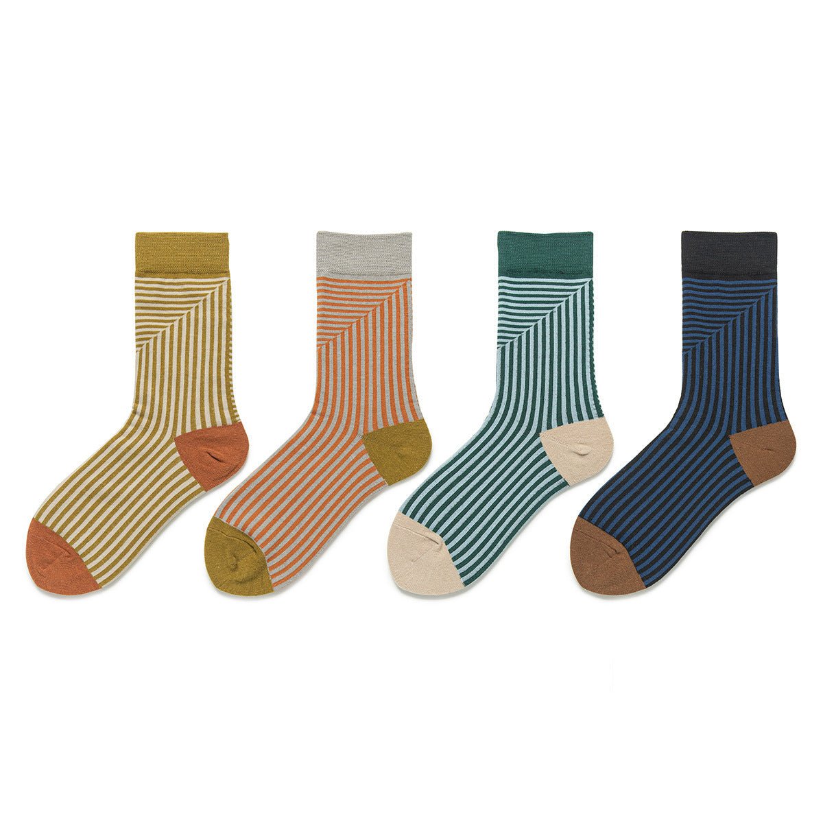 Women's Striped Socks Collection