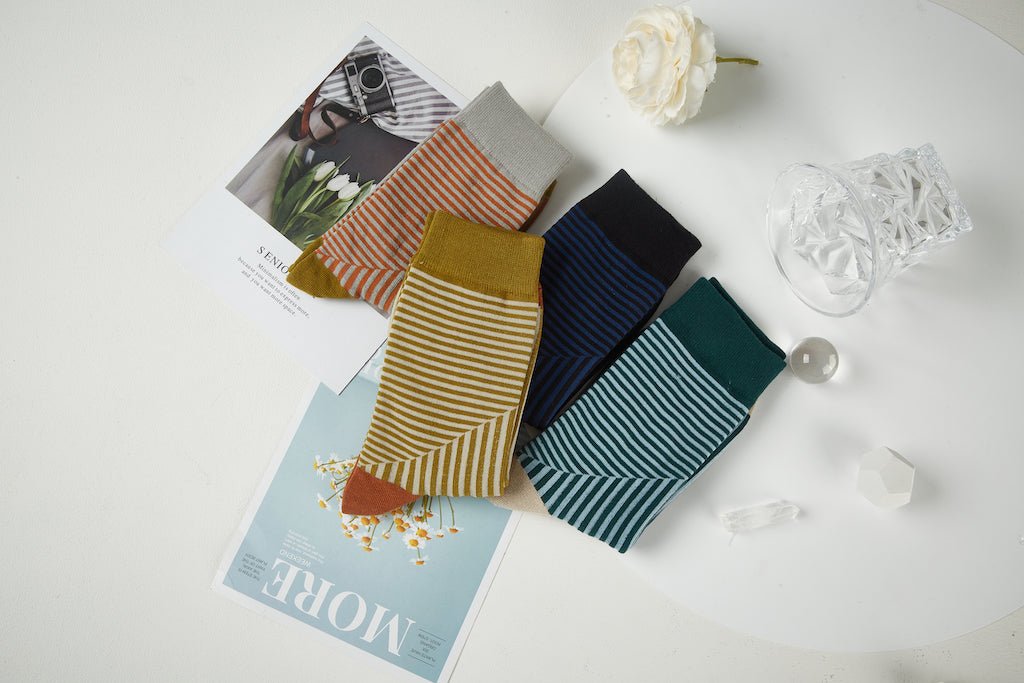 Women's Striped Socks Collection