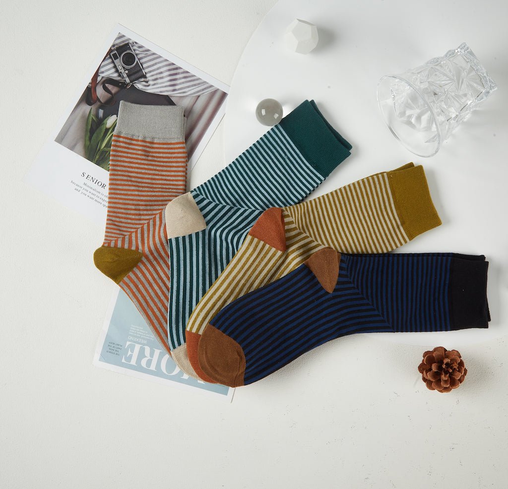 Women's Striped Socks Collection