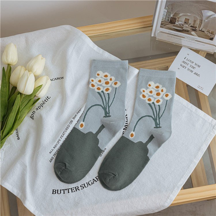 Women's Tulip Bouquet Socks