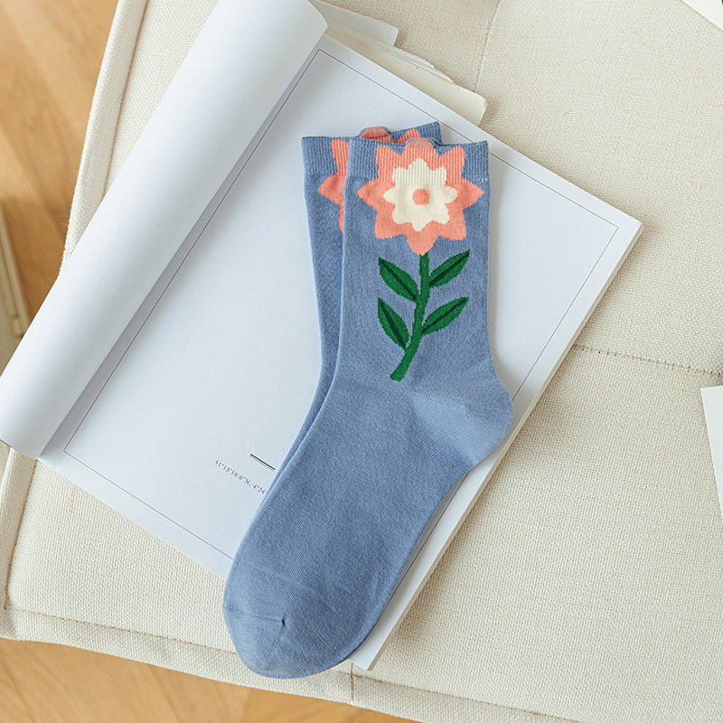 Women's Tulip Socks - Crew