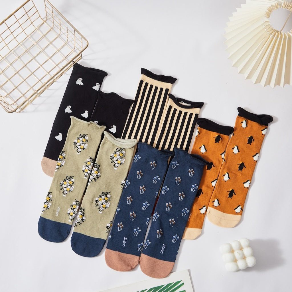 Women's Whimsical Charm Socks Collection